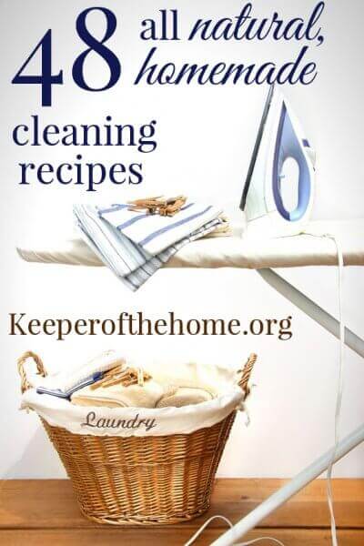48 All Natural, Homemade Cleaning Recipes