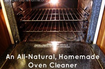 An All-Natural, Homemade Oven Cleaner 1
