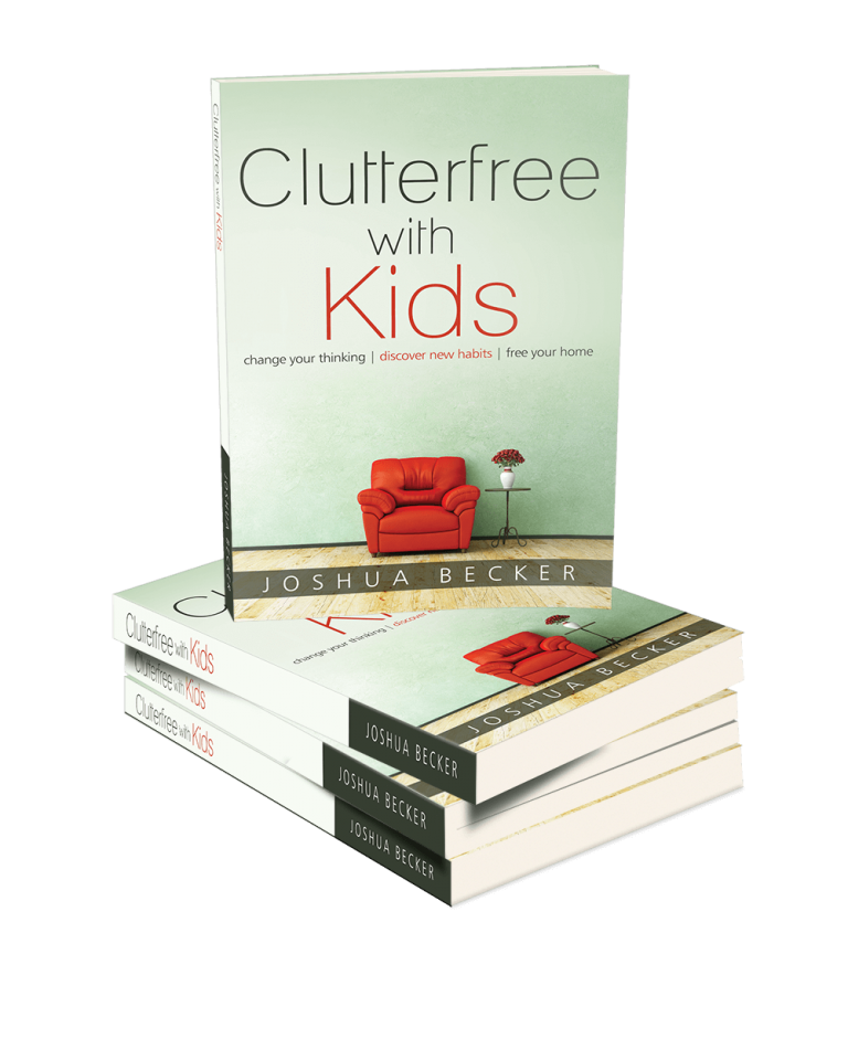 How do you raise kids without all the clutter?