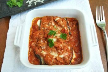 Eggplant Cannelloni {Grain Free Recipe}