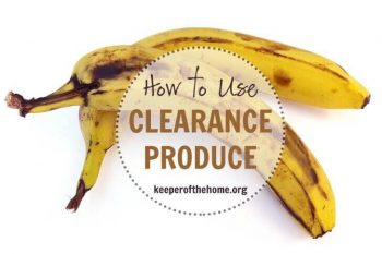 Ways to Use Clearance Produce