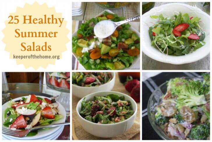 The warmer weather of summer lends itself to lighter meals like deliciously fresh summer salads. They’re not only a satisfying and refreshing way to beat the heat, they’re also simple to put together, and can easily be adapted based on what you have on hand. Perhaps the best part about salad is it’s a wonderful way to showcase a variety of fresh seasonal produce, and thereby provide a nutrient-dense meal that almost everyone enjoys!