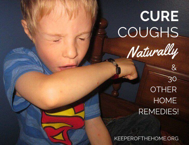 Soothe Coughs Naturally {& 30 Other Home Remedies}