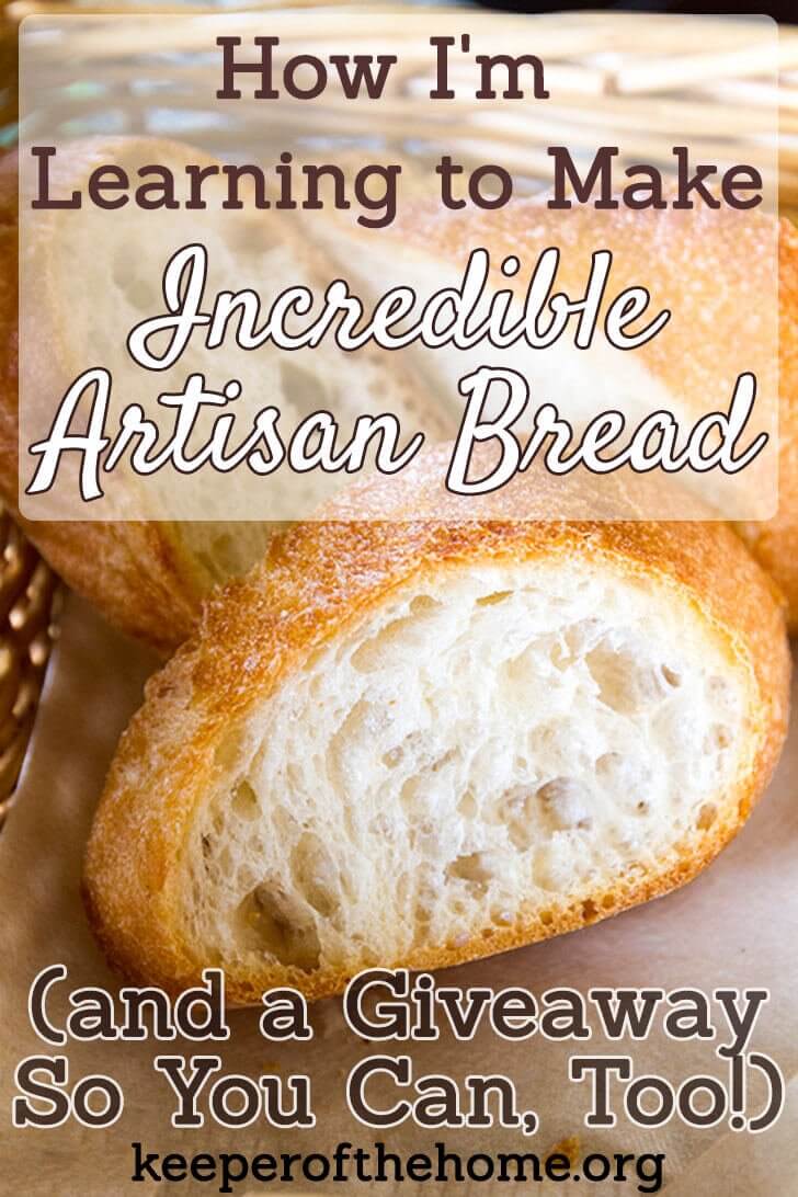 How I'm Learning to Make Incredible Artisan Bread (and a Giveaway So You Can, Too!)