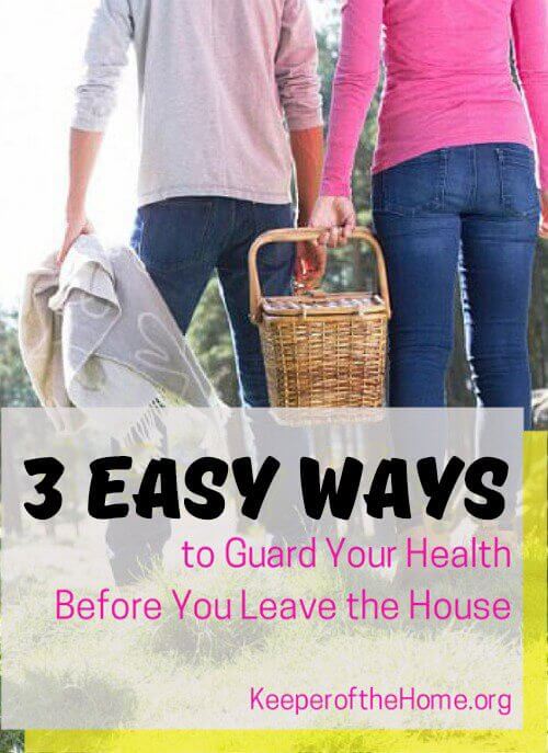 Here's three ways to prevent illness instead of just reacting when illness comes knocking. Guard the health of your family before you even leave the house with these natural options! 