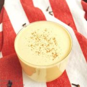 Best Classic Eggnog (easy, no-cook, refined sugar free)