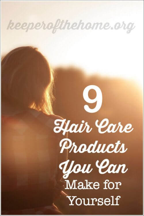 9 Hair Care Products You Can Make for Yourself