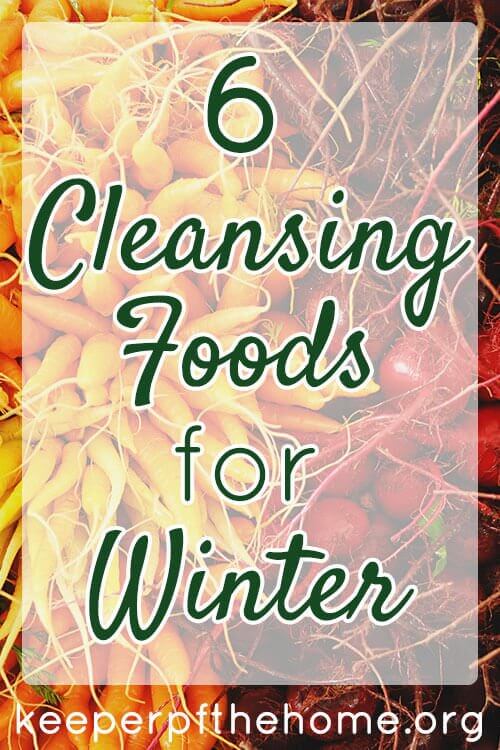 What we eat and drink can provide natural ways to support, cleanse, and nourish ourselves. It's so important to clean out our bodies and really support our immune systems during the winter. These 6 cleansing foods are just the thing to include in your diet this winter!
