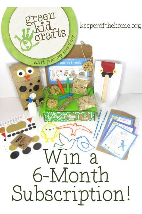 Green Kid Crafts Giveaway: Win a 6-Month Subscription to an Awesome, Non-Toy Gift Your Kids Will Love!