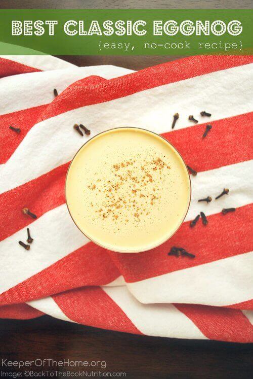 This easy, classic eggnog recipe is thick and rich, with the perfect amount of natural sweetness and warm holiday spice — eggnog fans and skeptics alike will find it irresistible!