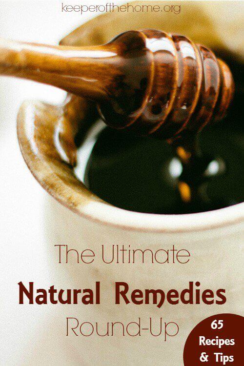 Natural remedies can be used to safely treat just about any ailment. Yes, there’s a time and place for antibiotics and other conventional medicines – but our family’s rule of thumb is to try the natural route first! Most of the time, whatever ailment we are suffering from clears with the natural remedy! 