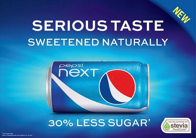 pepsi next smaller