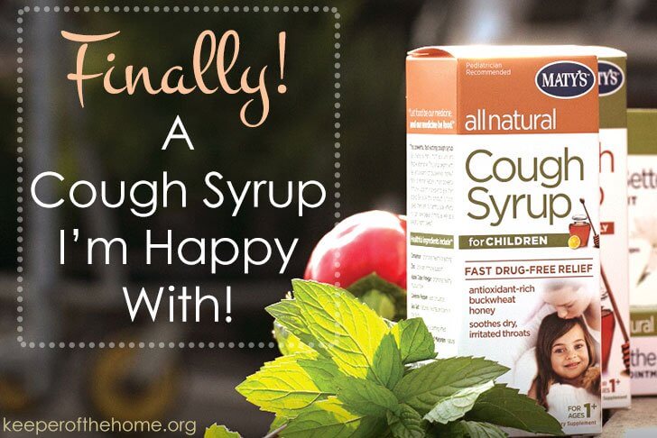 Finally! A cough syrup I’m happy with!