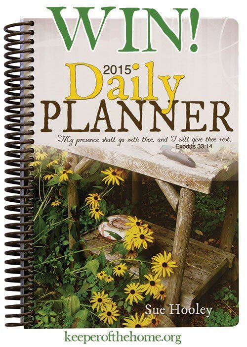 Homemaker’s Friend Giveaway: Win 1 of 10 Daily Planners!