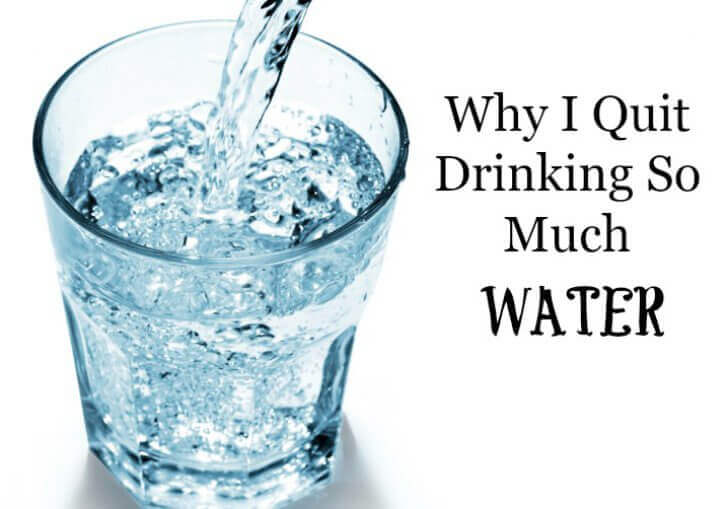 Why I Quit Drinking So Much Water {KeeperOfTheHome.org}