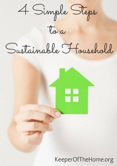 You can take simple steps to create a sustainable household – it doesn't have to happen overnight, but it will help you save money and help the environment! These simple steps will help you get started. 