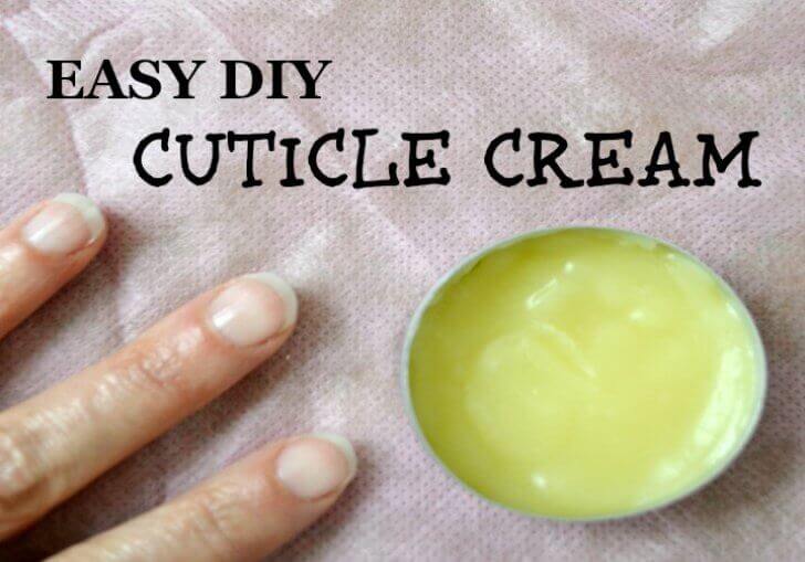Easy DIY Cuticle Cream