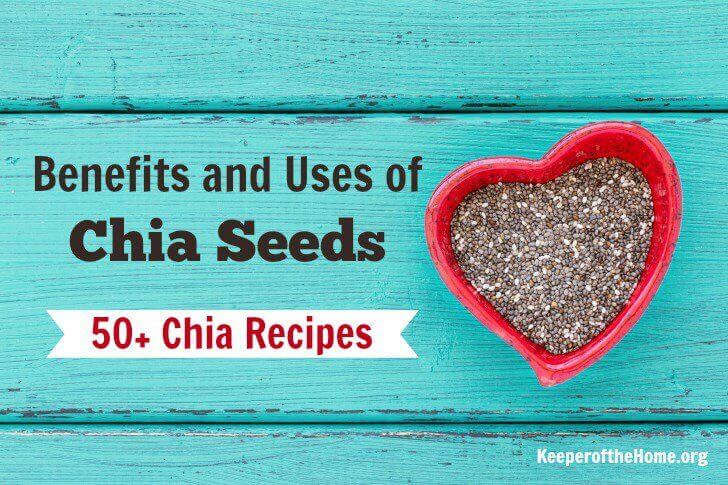 Benefits and Uses of Chia Seeds (Plus 50 Chia Recipes)