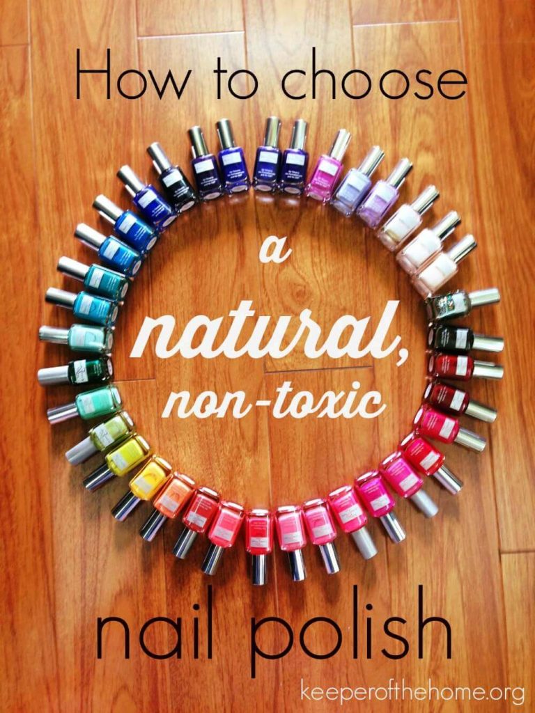 How to choose a natural, non-toxic nail polish