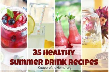 Summer drink recipes that are made with healthy ingredients?! These drinks not only quench your thirst, but also provide nourishment.
