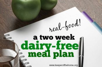 A Two-Week Real Food Dairy-Free Meal Plan 6