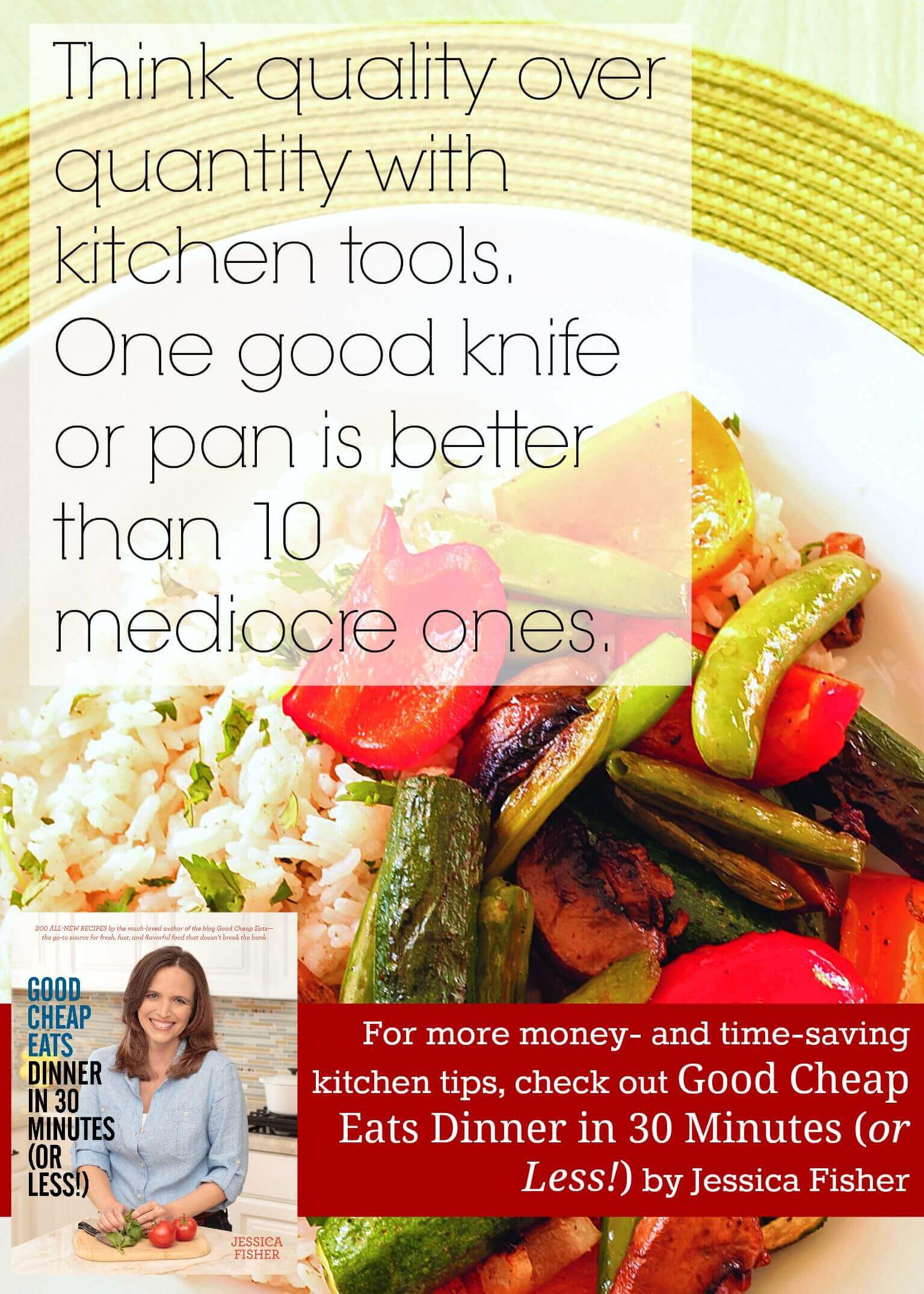 Do you love serving up homemade food to your family but wish it didn't take so much time? Here's some of the top secrets from Jessica from Good Cheap Eats! Have a REAL FOOD dinner on the table in 30 minutes or less with these secrets!