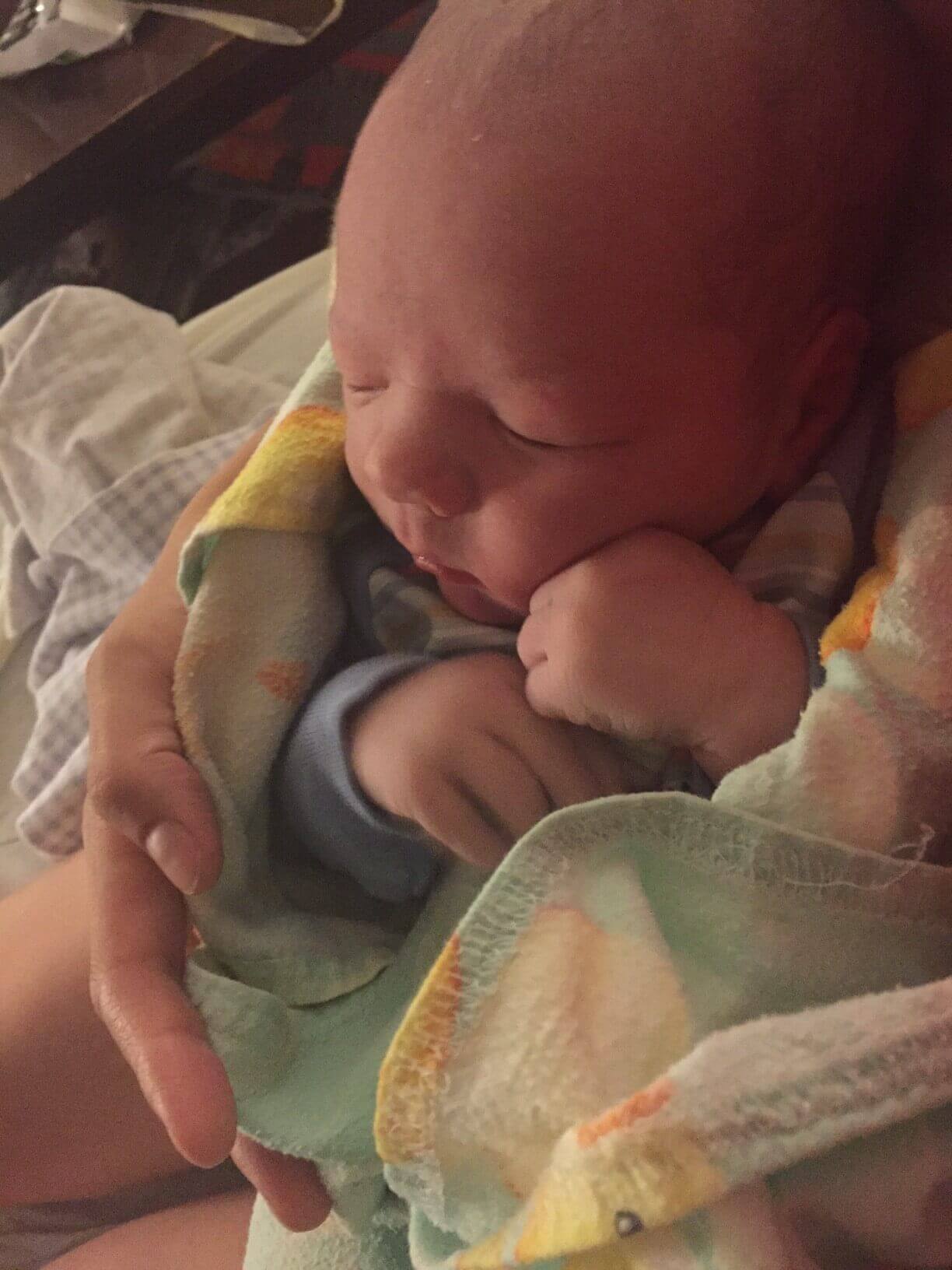 Oliver's Birth Story (Baby #5!)