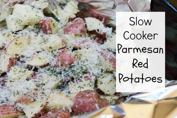 Parmesan Red Potatoes in the Slow Cooker