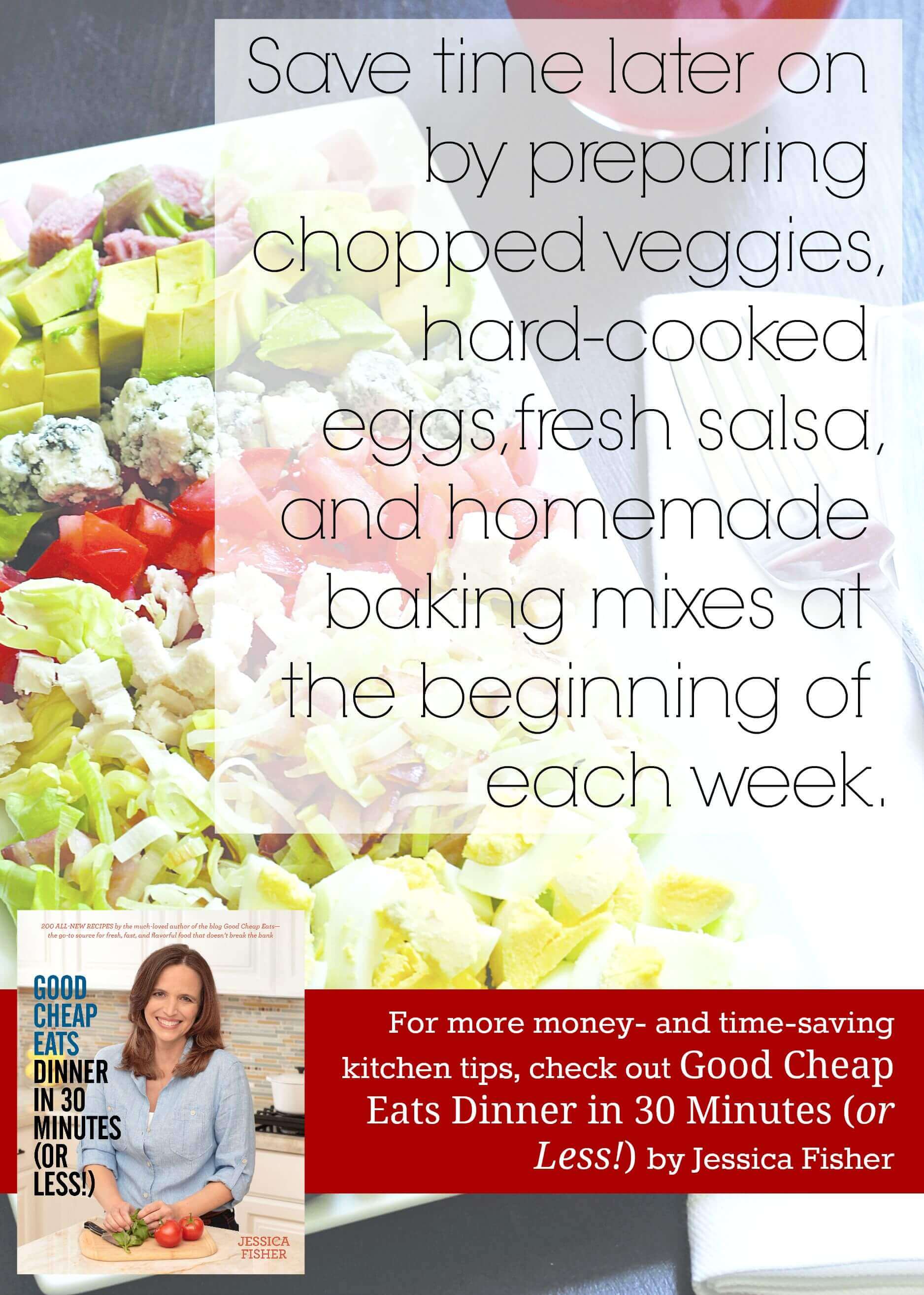 Do you love serving up homemade food to your family but wish it didn't take so much time? Here's some of the top secrets from Jessica from Good Cheap Eats! Have a REAL FOOD dinner on the table in 30 minutes or less with these secrets! Plus, recipes for her amazing zucchini fritters!