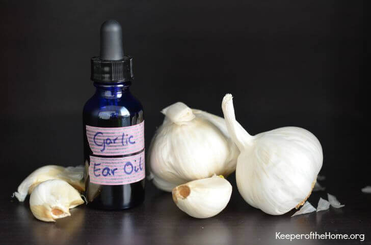Garlic ear oil is especially useful in treating ear infections caused by colds and respiratory congestion. Garlic is well-known for it's strong antibiotic properties – here's how to make garlic ear oil to keep in your natural remedy arsenal! 