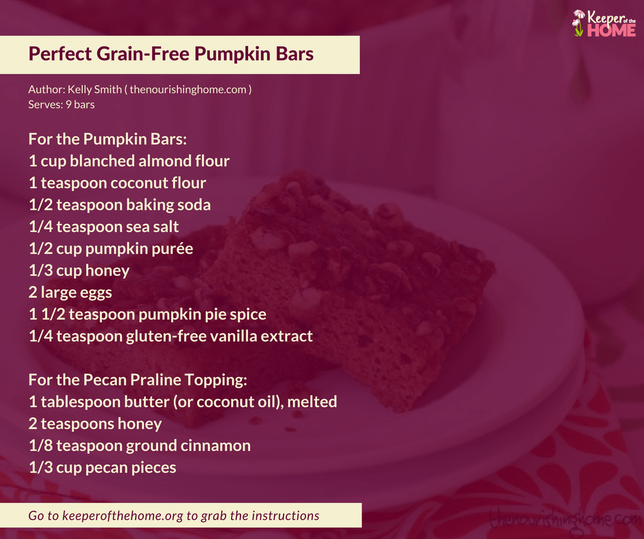 Pumpkin Bars