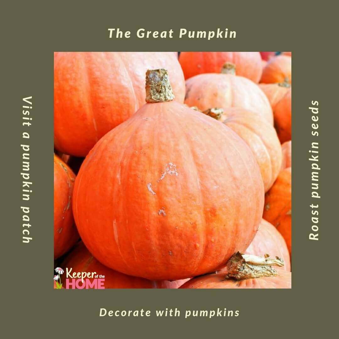 6 different ways to enjoy fall with the Great Pumpkin