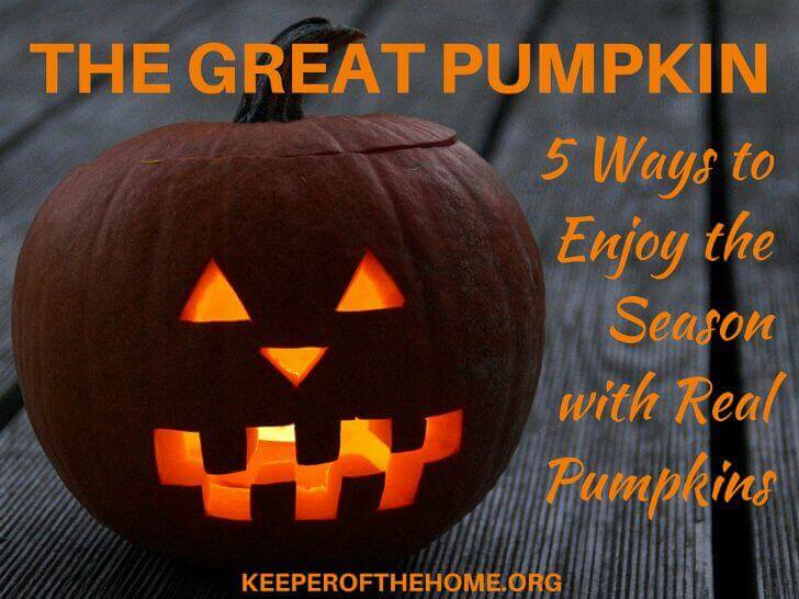 Instead of focusing on a spooky Halloween, real pumpkins look great – and they’re the source of a lot of family fun. Check out these 5 different ways to enjoy fall with the Great Pumpkin.