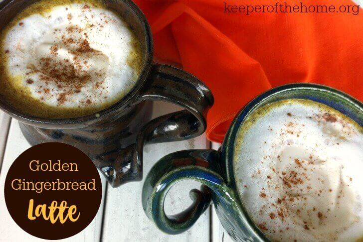 For a slightly unusual drink, this recipe for a Golden Gingerbread Latte is surprisingly tasty, with a bit of a spicy kick from the ginger and rich, earthy flavor from turmeric and maple syrup. The turmeric adds a healthy punch too as a powerful antioxidant super food!