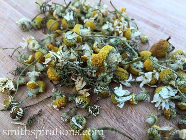 dried chamomile