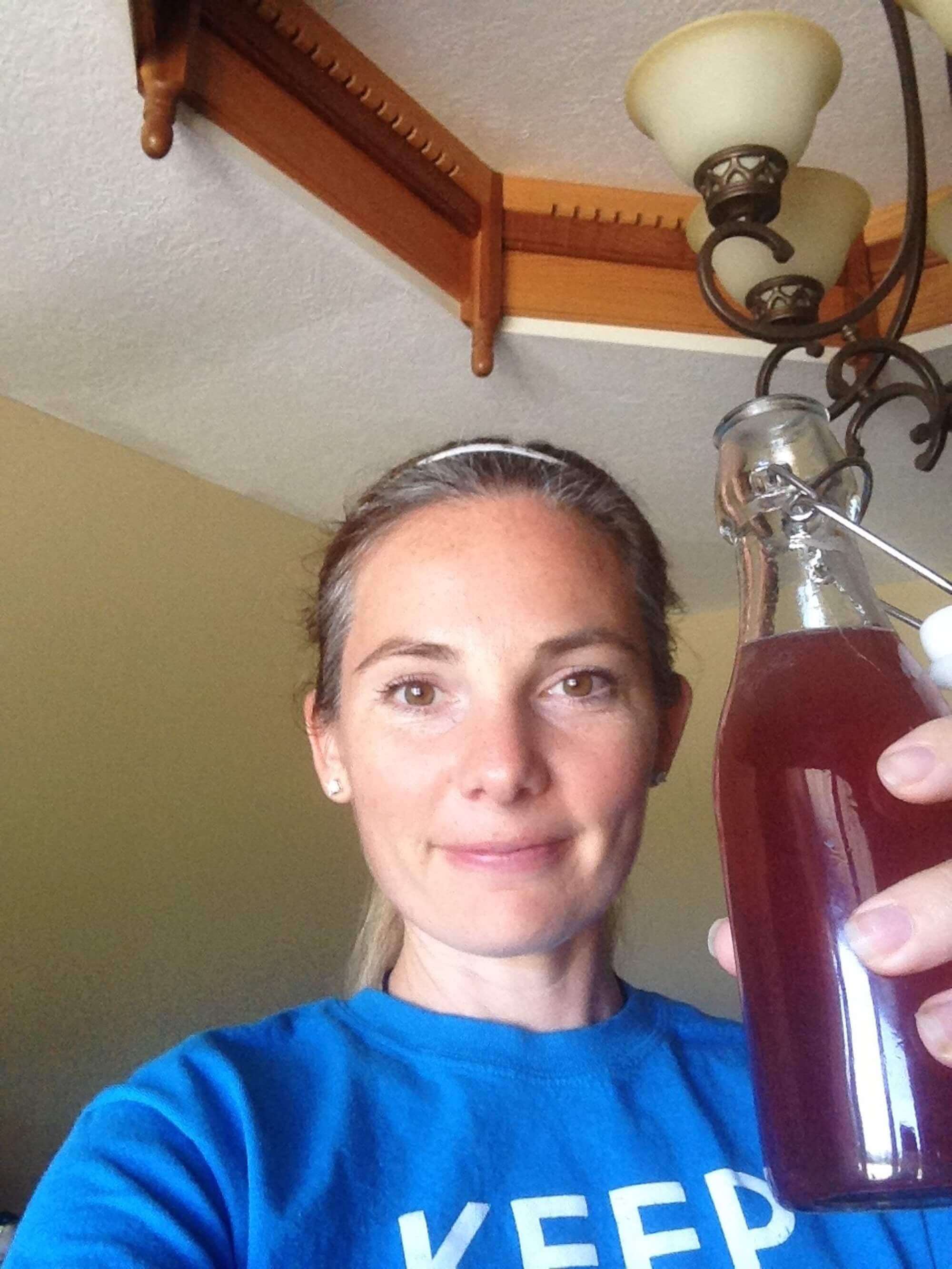 Ann Timm homemade kombucha