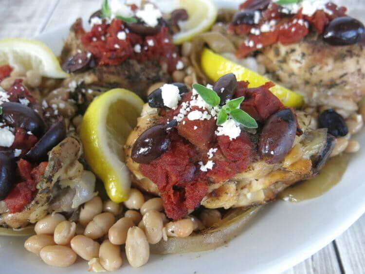 Greek Chicken Plated