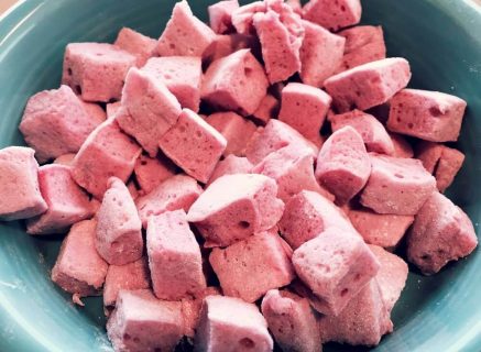 Pink Peppermint Homemade Mini Marshmallows 10