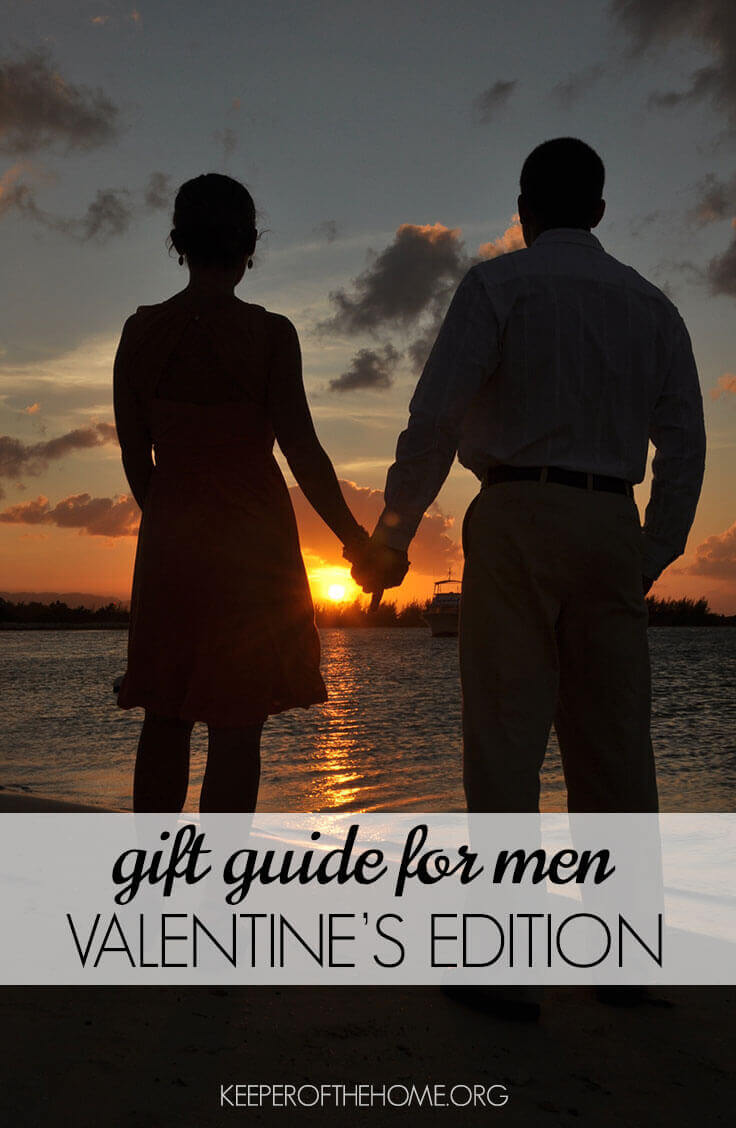 I’m hoping my little gift guide for men will spark some creativity for you…whether you use it for Valentine’s Day or just for your general everyday use!