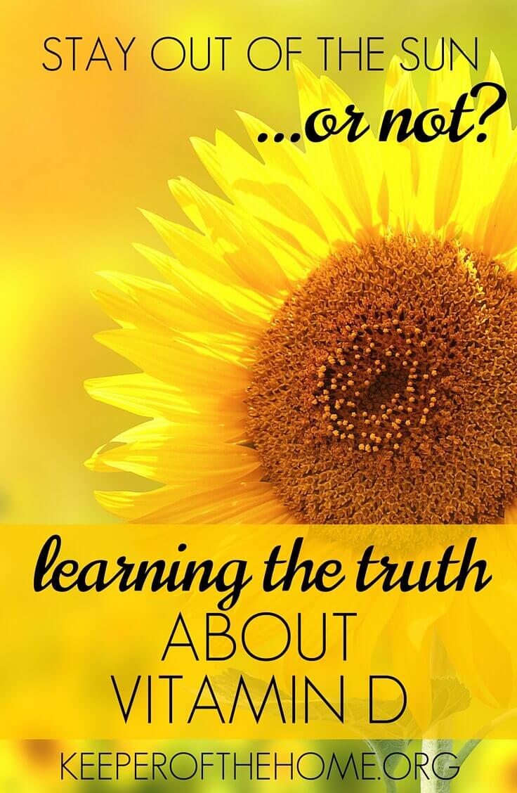 Do you know the truth about vitamin D and how important it is for your body? Is the advice to stay out of the sun really so good for us?