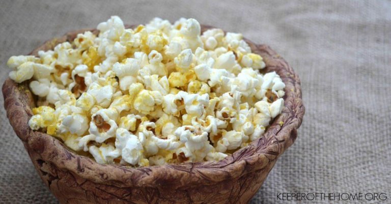 Nourishing, Savory, and Healthy Popcorn