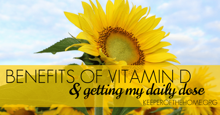 Benefits of Vitamin D and How I’m Getting My Daily Dose