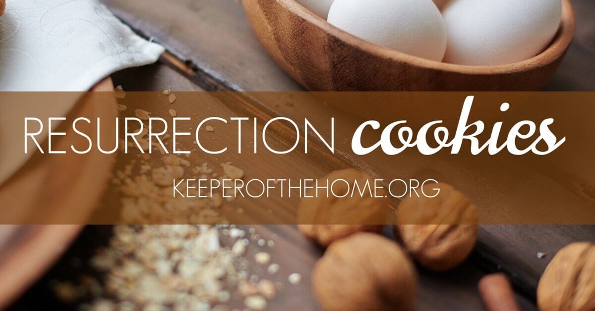 As a Christian family at Easter, we come together to celebrate the love sacrifice of Jesus Christ on the Cross and His resurrection. Making Resurrection Cookies is one of our favorite ways to do this.