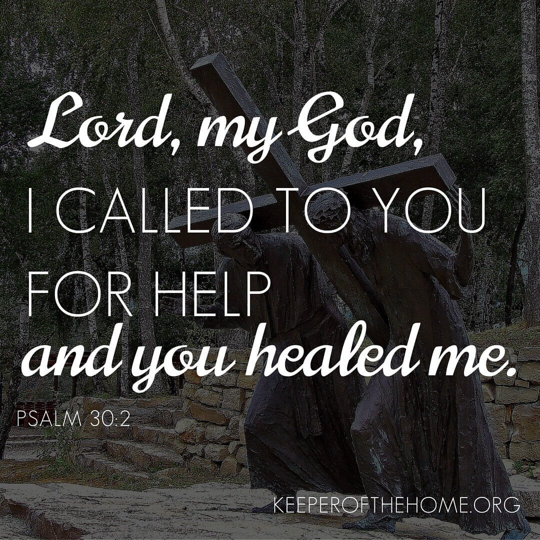 It's not easy when your child needs healing, because it might mean YOU need to revisit some things. There's always hope, though, in the arms of Jesus.