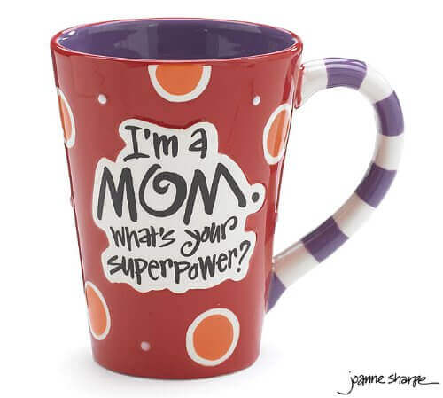 Amazon Mom Superpower Mug