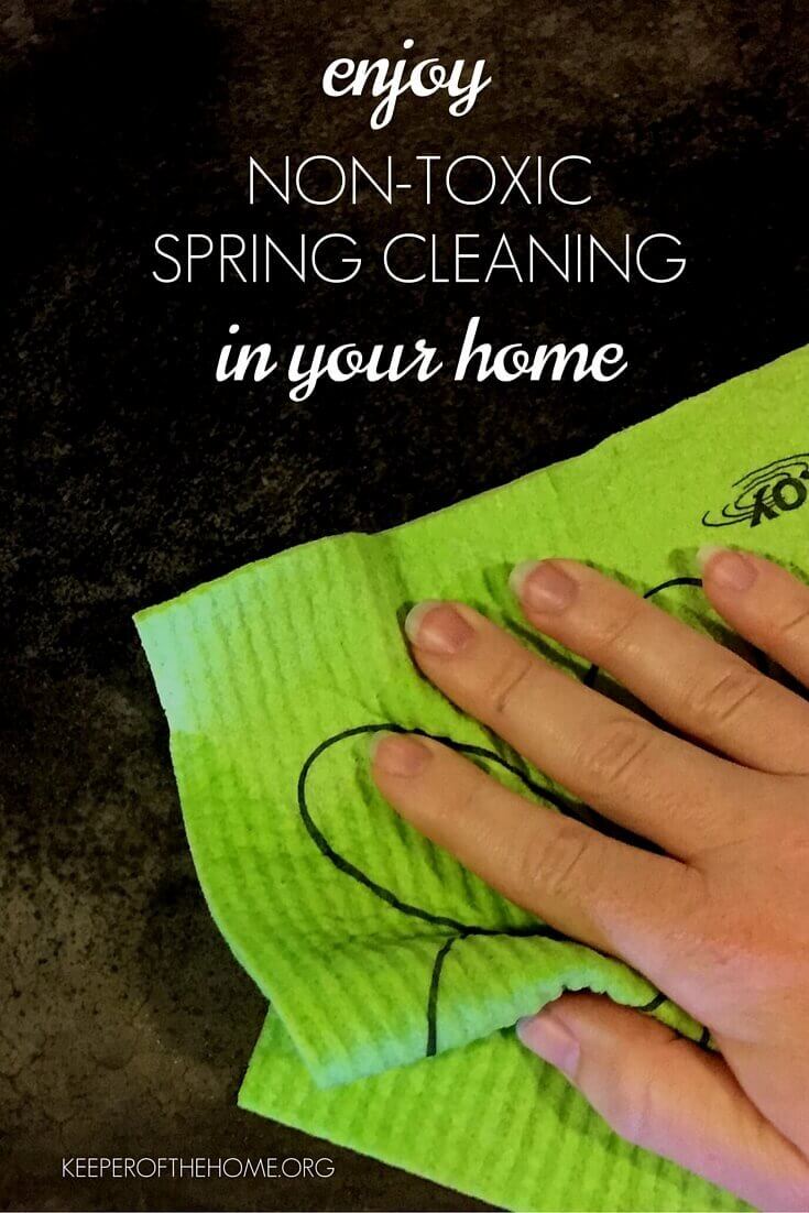 It's time for spring cleaning, but how do you get started with non-toxic spring cleaning? Here are a ton of resources for you!