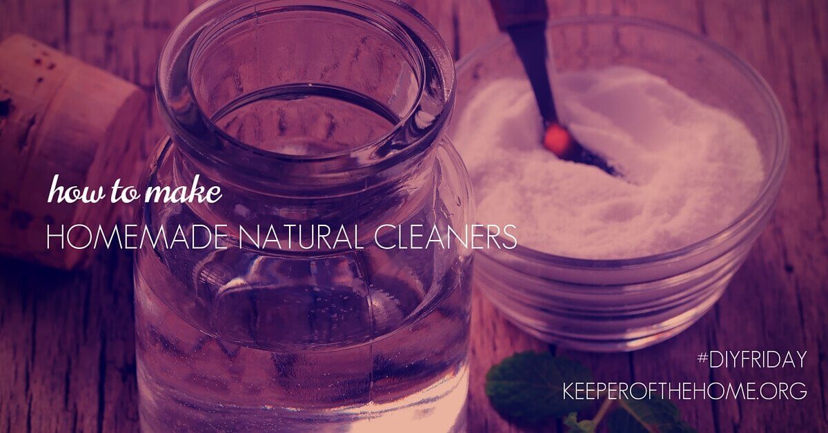 By using simple, homemade natural cleaners, we can eliminate many of the toxins that could otherwise leach their way into our systems. And that is critical, especially in my kitchen!