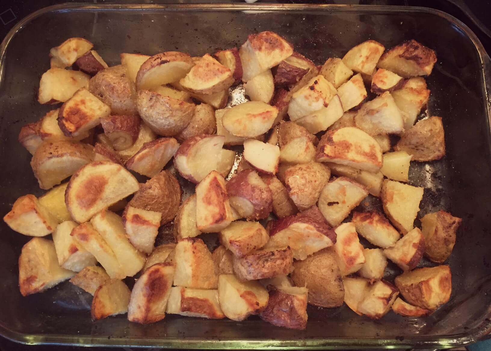 roasted potatoes