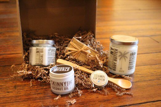 skinny beauty box gift set