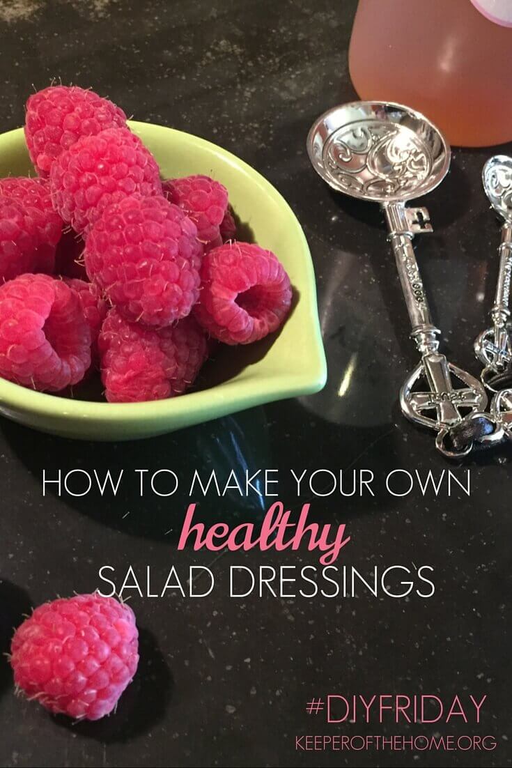 It's not hard to make your own healthy homemade salad dressing...so what's stopping you from trying? Here's my story...